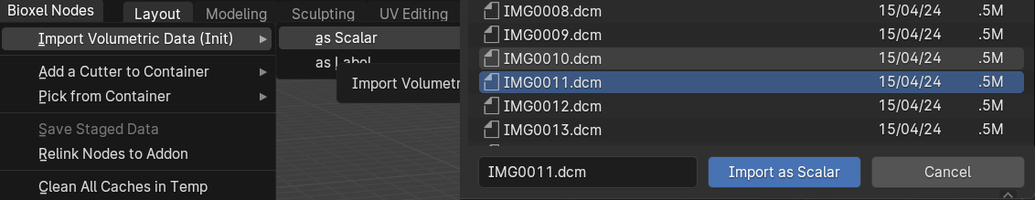 importing