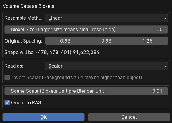 import dialog